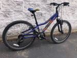 24" Gary Fisher 21-speed kids mountain bike for ages 7 to 11
