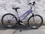 24" Girl's Schwinn mountain bike for ages 8 to 12 - Up to 5'1"