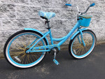 24" Girl's Kent single speed cruiser for riders at or under 5'0"