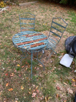 Garden Accent Table and Chairs
