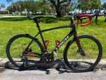 TREK domane SL5 carbon + carbon wheelset