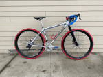 Freshly built, custom gravel bike