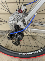 Freshly built, custom gravel bike