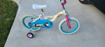 Girls 16" Bicycle W/Trainers