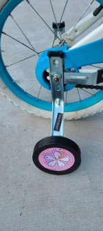 Girls 16" Bicycle W/Trainers