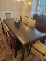 Dining Room Set (Table, 12 Chairs, Credenza)