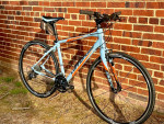 Large Cannondale Quick SL 3 Flat Bar Road/Hybrid Bike, Like New