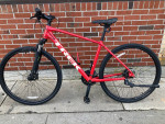 TREK DUAL SPORT RED 2  Hybrid Bike