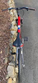 26” Mongoose Pro Zero G2 Full Suspension 24 Speed Mountain Bike MINT
