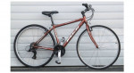 15" Small Fuji Absolute 4.0 21 Speed Hybrid Bike 5'