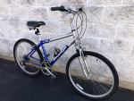 Raleigh 21-spd aluminum hybrid comfort bike MED / LGE for 5'6" to 6'0"