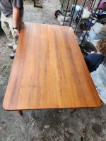 Solid wood dinning table