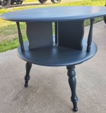 Ethan Allen Baumritter Heirloom Maple REVOLVING/SPINNING End Table