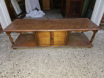 Coffee table vintage solid wood