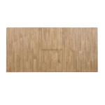 Trestle Table With Butterfly Leaf