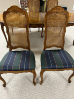 Dining room table and chairs