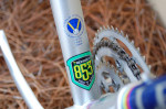Lemond w/ lightweight Reynolds steel + Ultegra triple crankset