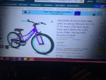 Save $183 . !New. JOYSTAR 20 inch Girls Bike -In box.