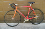 Retro Steel Road Bike