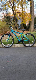 26” HARO Full Suspension Disc Brakes 21 Speed Mountain Bike MINT
