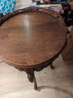 Antique Table With lots of Carving