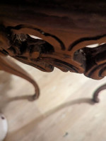 Antique Table With lots of Carving