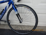 GIANT OCR 2; 4'11" to 5'3"; blue; double braking; STI; PMC; triathlon