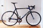 Blue RC7 15lb Carbon Road Bike Shimano Dura Ace Mavic Ksyrium SL SSC 58cm