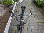 NORTH WOODS 5 SPEED FOLDABLE BIKE WITH REAR RACK AS PICTURES