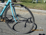 CANNONDALE SRS; 5'11" to 6'2"; very lightweight; teal green