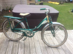 Vintage Columbia 5 star superb all original tank balloon bicycle