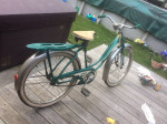 Vintage Columbia 5 star superb all original tank balloon bicycle