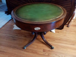Antique Mahogany Drum Table