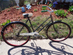 Black Vintage Columbia Bicycle Late 1940's