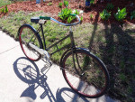 Black Vintage Columbia Bicycle Late 1940's