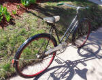 Black Vintage Columbia Bicycle Late 1940's