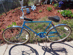 Blue Schwinn 22" Speedster SSCBBBike