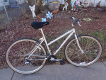 Silver USA Raleigh 19" C-40 Cross SportHybrid Tuned