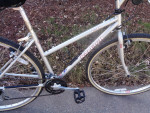 Silver USA Raleigh 19" C-40 Cross SportHybrid Tuned