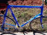 Blue Aluminum Trek 25 1/2" 1000 Road Racing Bike