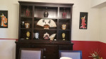 Estate Sale: Dining Table, 6 Chairs & Hutch - Entire Set - Estate Sale