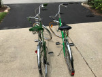 Schwinn Collegiate Bicycles Vintage Pair