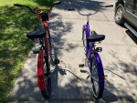 Two Huffy Bicycles