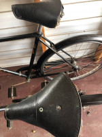 His and her Dunelt cruiser bicycle made in England