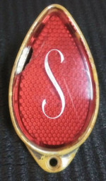 Vintage Schwinn S Rear Fender Reflector