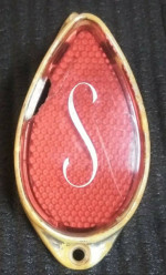 Vintage Schwinn S Rear Fender Reflector