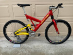 CANNONDALE Super V Active 100SL Mountain Bike Shimano LX, XT