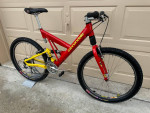 CANNONDALE Super V Active 100SL Mountain Bike Shimano LX, XT