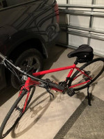 less than 1 yr old hybrid bike