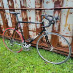 Trek 1200 Aluminum 700c Black 14 spd. 60cm Road Bike-Made in USA 1990